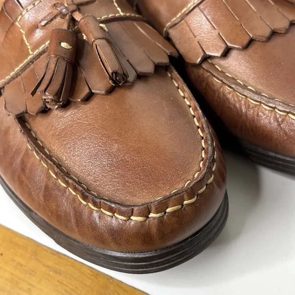 Giorgio Brutini Shoes Mens Size10M  Tassel Loafers Leather SlipOn